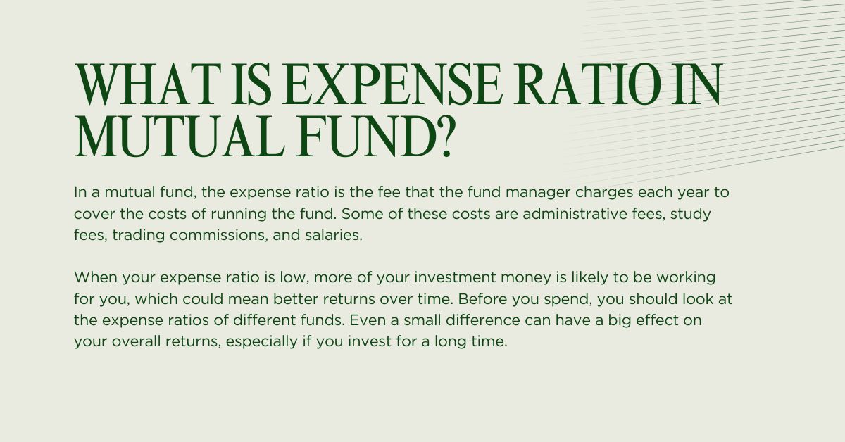 What is Expense Ratio in Mutual Fund 