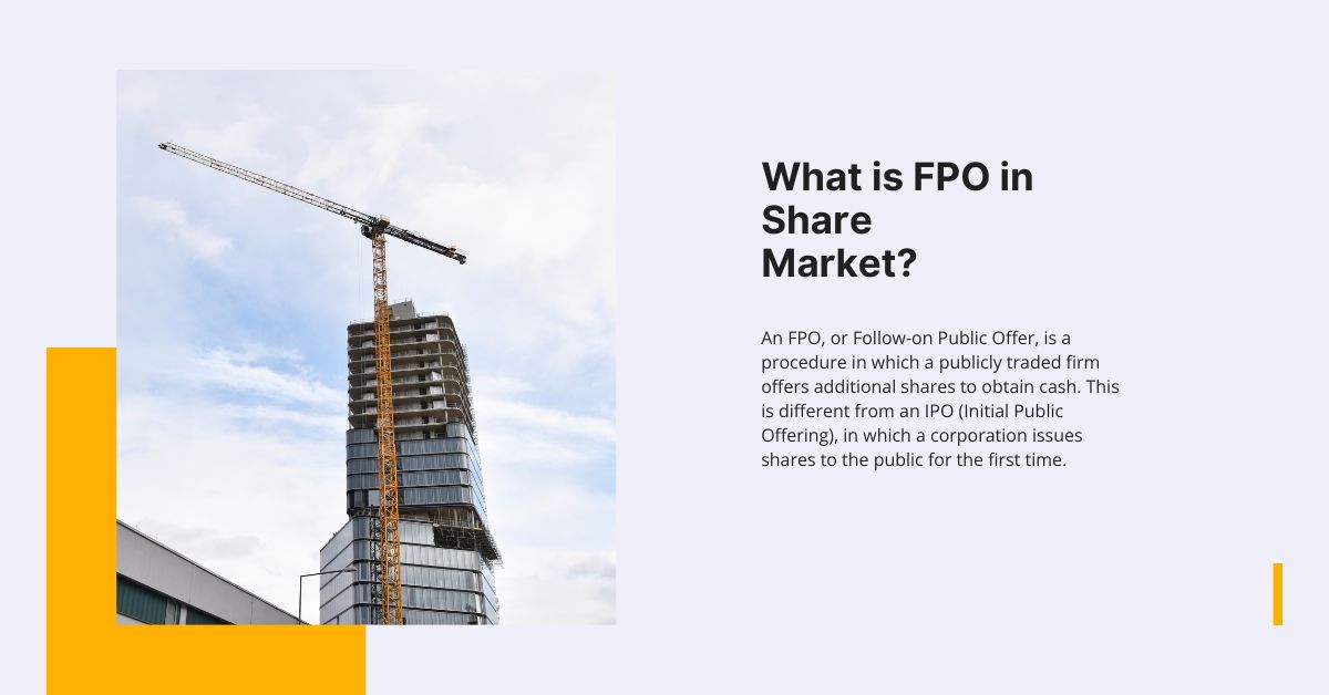 What is FPO in Share Market