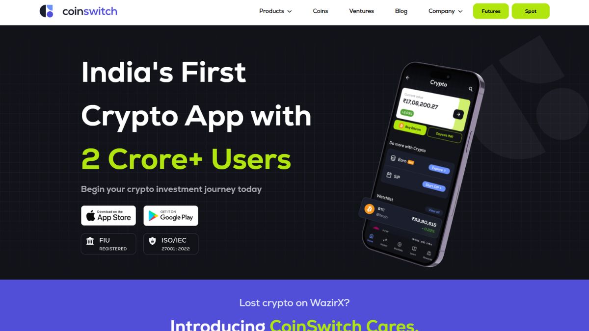 CoinSwitch Kuber