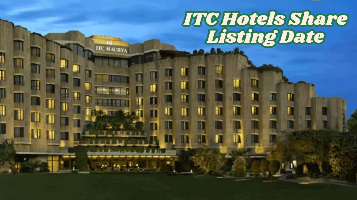 ITC Hotels Share Listing Date