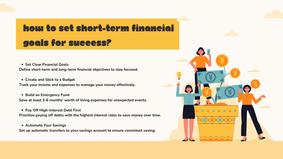 Short-Term Financial Goals